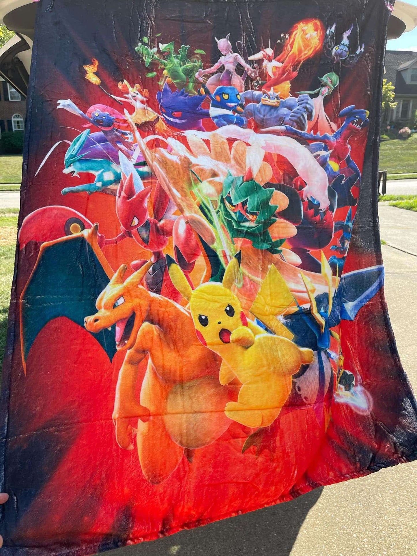 Zard - pika blanket - MorkhaosTCG