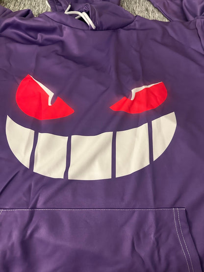Gengar pull over hoodie - MorkhaosTCG