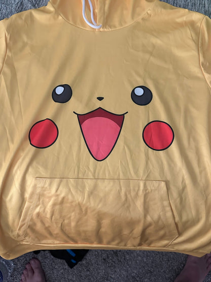 Pikachu pull over hoodie - MorkhaosTCG