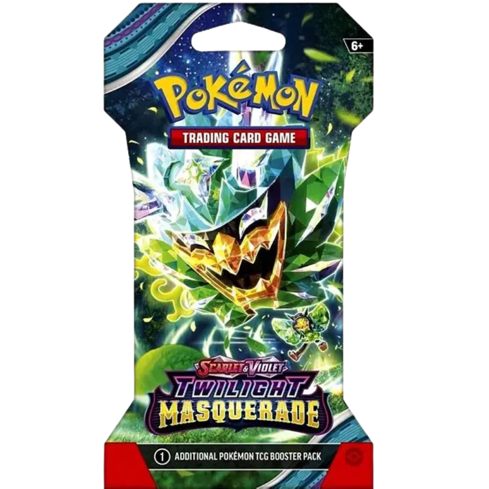 Pokemon TCG: Scarlet and Violet Twilight Masquerade sleeved booster pack - NightFire Collectibles