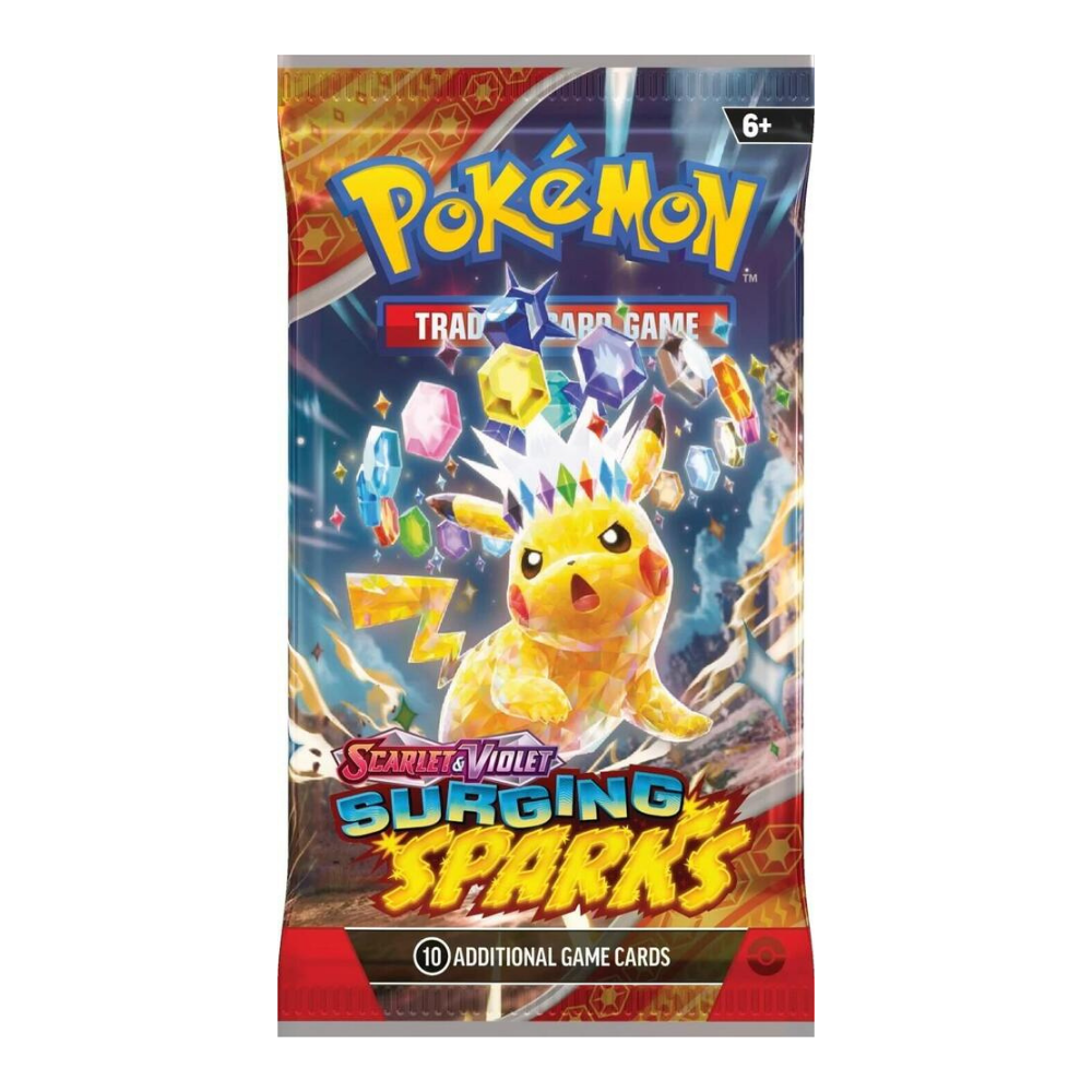 Pokemon TCG: Surging Sparks Booster Pack - NightFire Collectibles