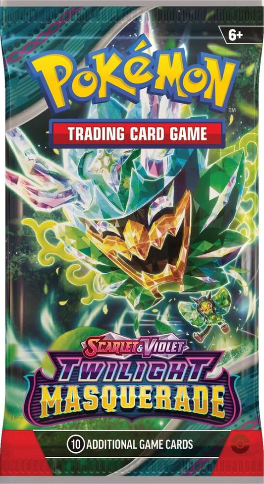 POKÉMON TCG: Twilight Masquerade booster pack - MorkhaosTCG
