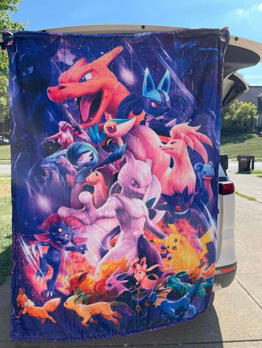 Zard - Mewtwo blanket - MorkhaosTCG